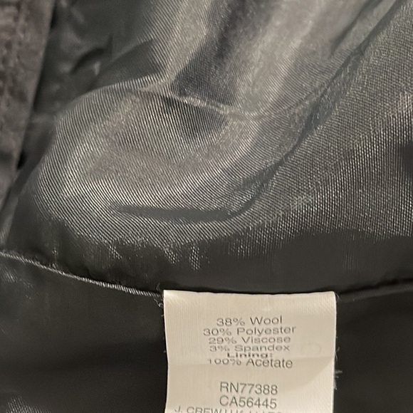 J. Crew City Fit Skimmer Red Plaid Pants Sz 2 Preppy Holidays Academia Classic - Picture 8 of 9